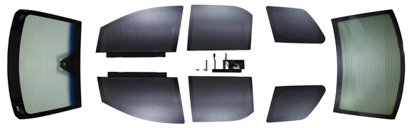 Vidrios blindados kit Armor